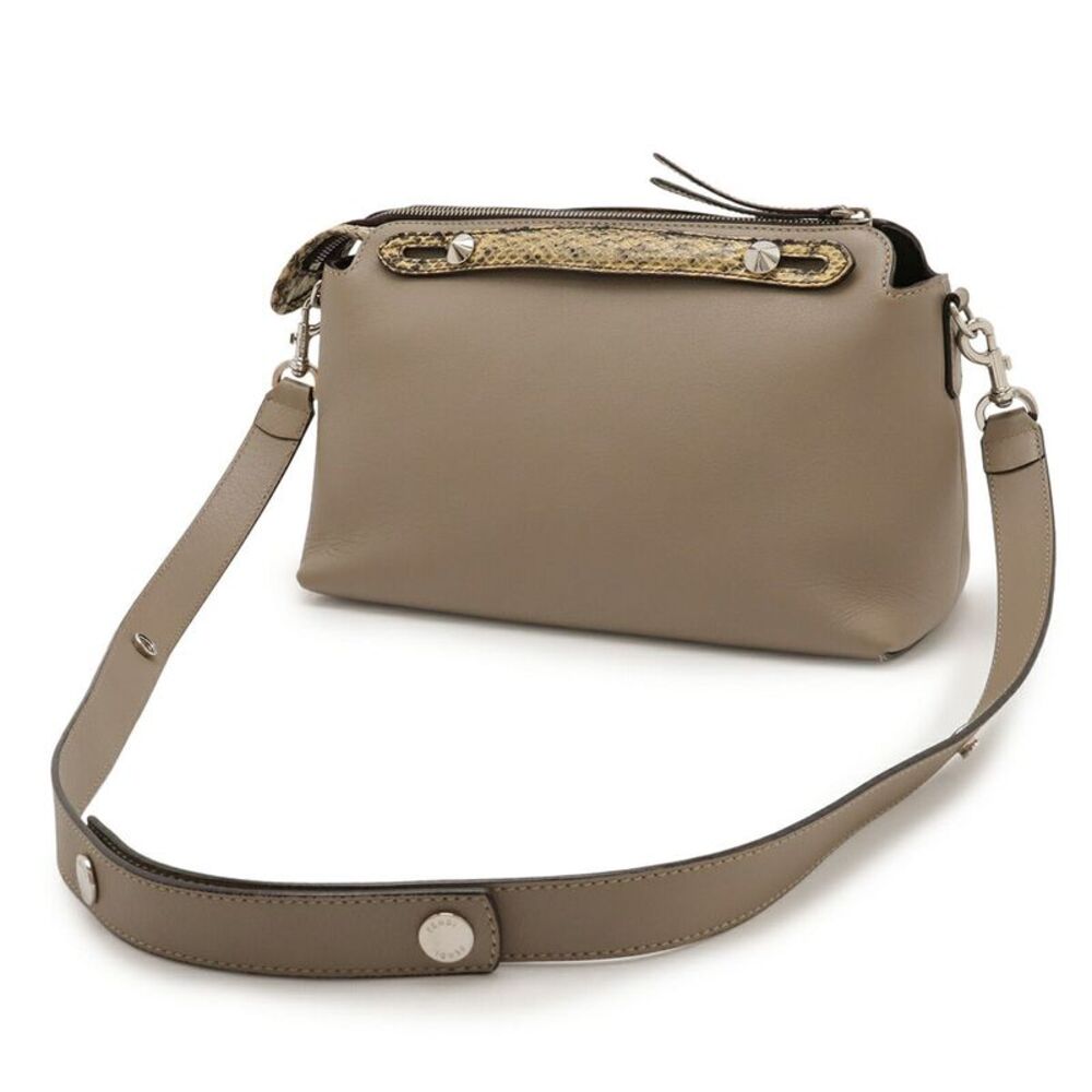 Fendi Leather Python By The Way Medium Handbag - image 2
